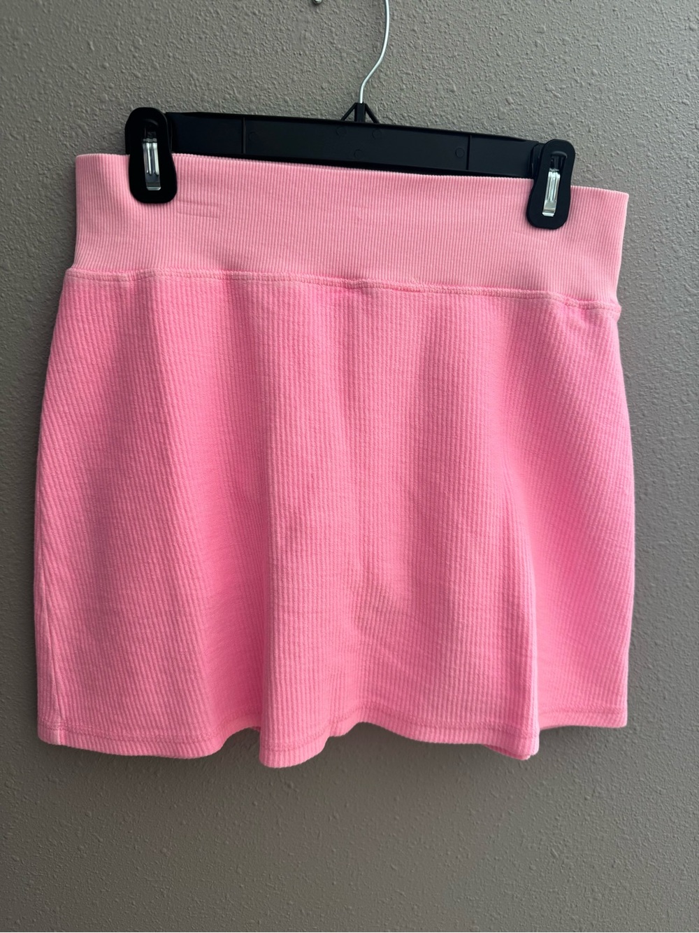 Pink Ribbed Skort by Moon Ryders Size Medium
